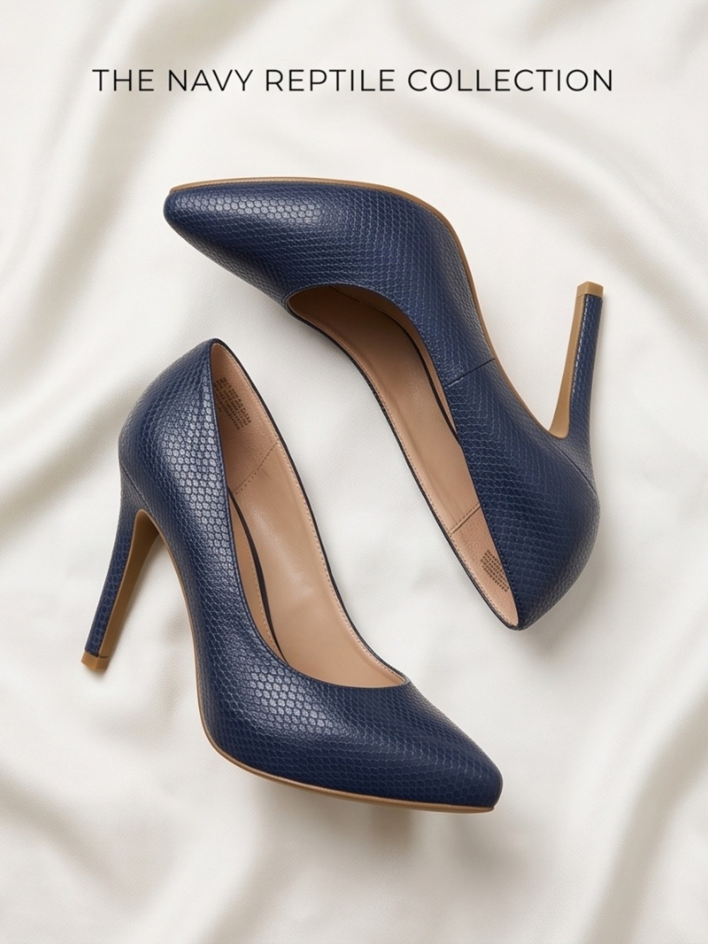Navy Blue Stilettos